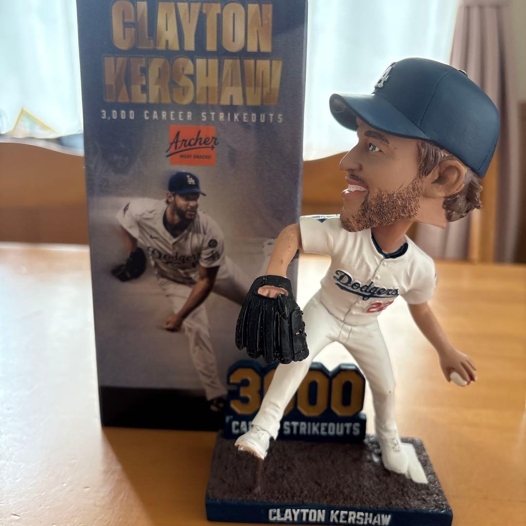 Clayton Kershaw 3000奪三振 フィギュア