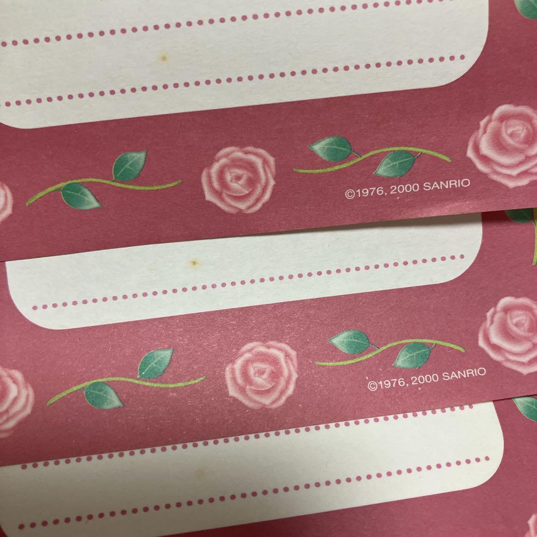 サンリオ ハローキティ メモ帳 薔薇 ローズ ピンク 花 2000年 平成