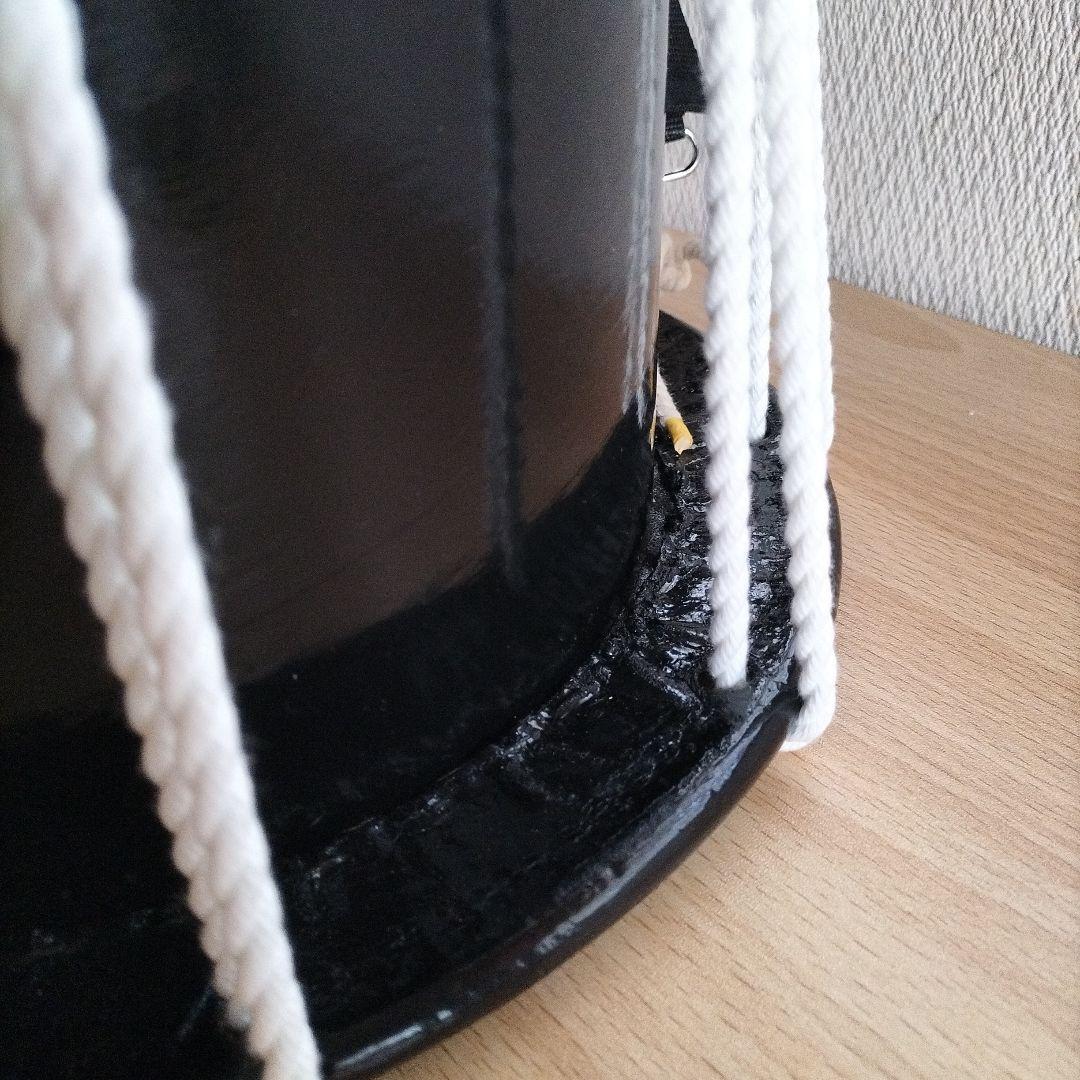 「なお様ご依頼商品」担ぎ太鼓　締太鼓　和太鼓 　天然皮革　ストラップ付中古品⑧