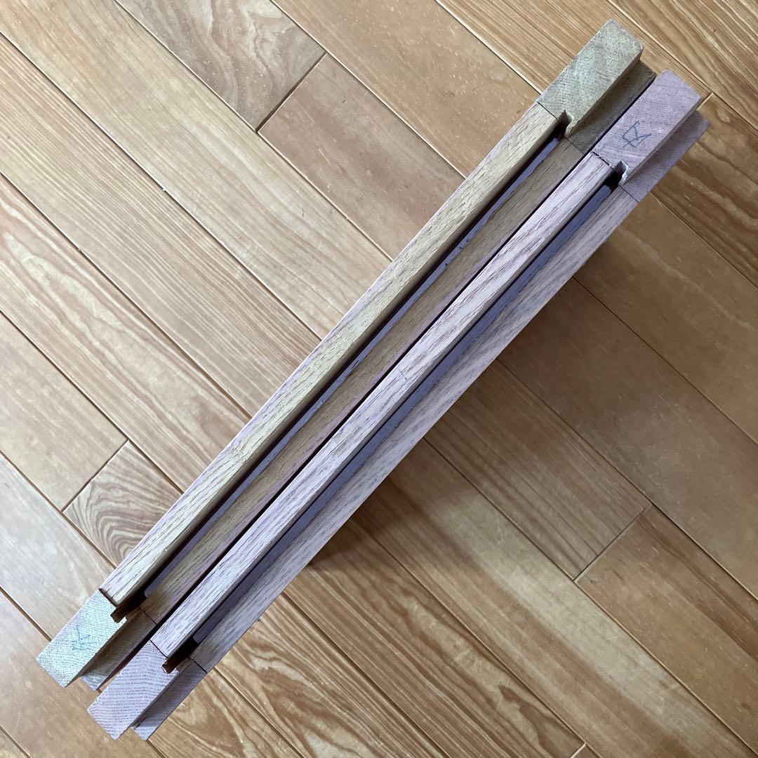 明かり取り　通風窓　木枠窓　造作　タモ　ポリカーボネート　鍵付き　丈夫　無垢