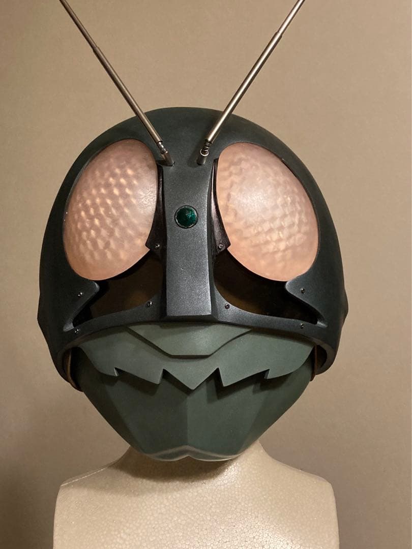 仮面ライダー旧1号 1/1 レプリカマスク アトラク - メルカリ