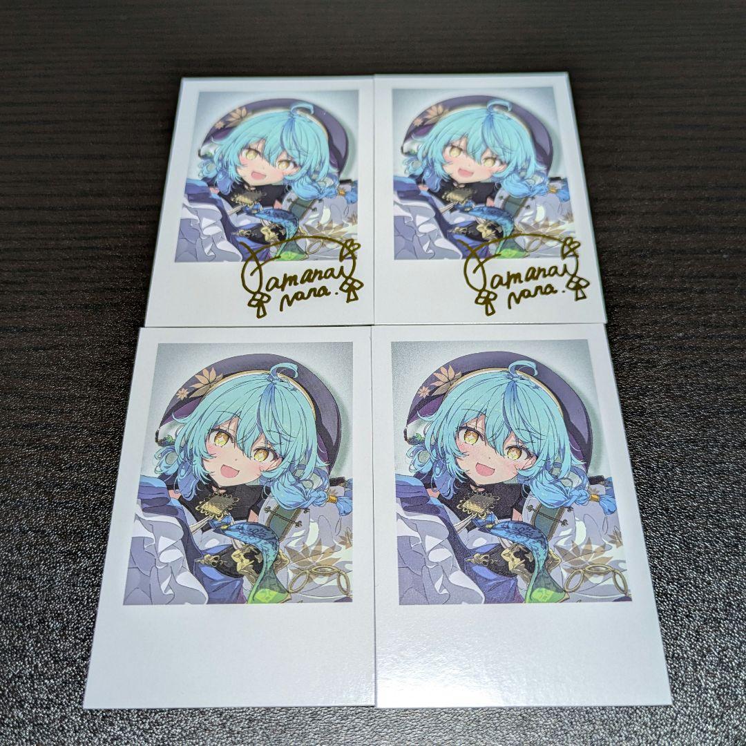 にじさんじ 珠乃井ナナ チェキ R N 各2枚 レア サイン 箔押し あやかき