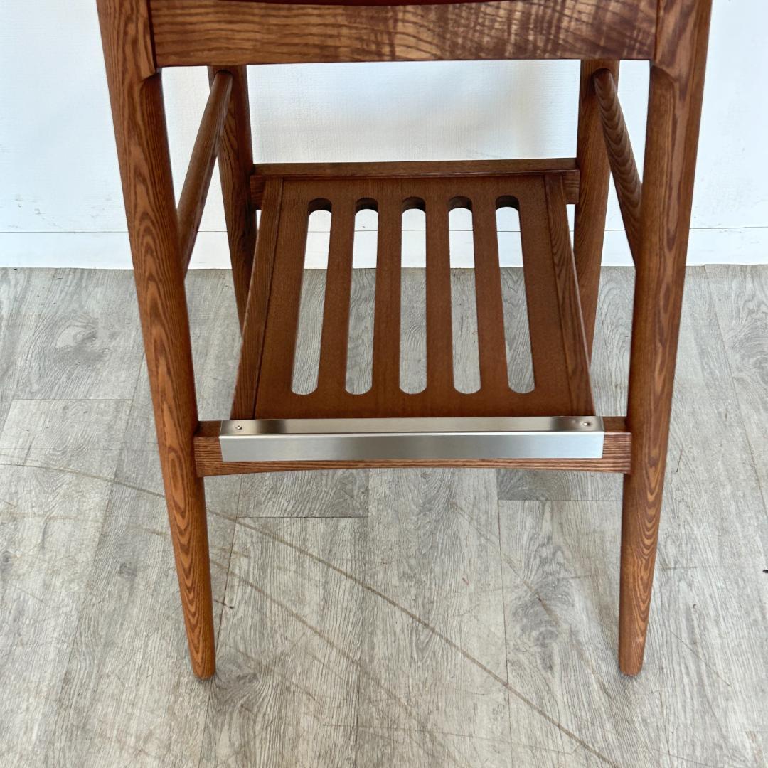 ハイスツール 天然木 北欧 キッチンスツール カウンターチェア 905A7