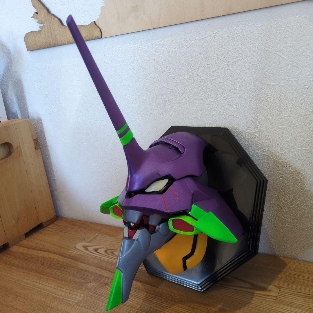 エヴァンゲリオン 初号機 壁掛け フィギュア 顔 フェイス エヴァ