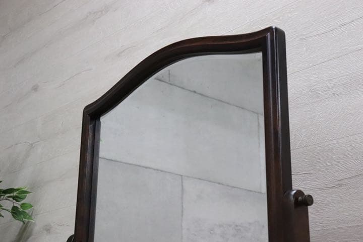 gmcn27 ○ 北海道民芸家具 鏡台 ドレッサー チェスト 樺材 民芸 家具