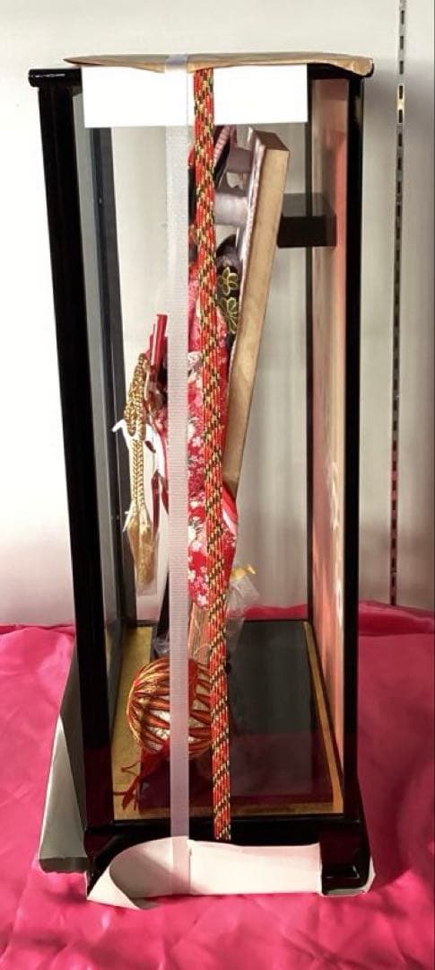 ④ 羽子板飾り　美術工芸手造り羽子板　いろは　みやび　18号 道成寺　清月作