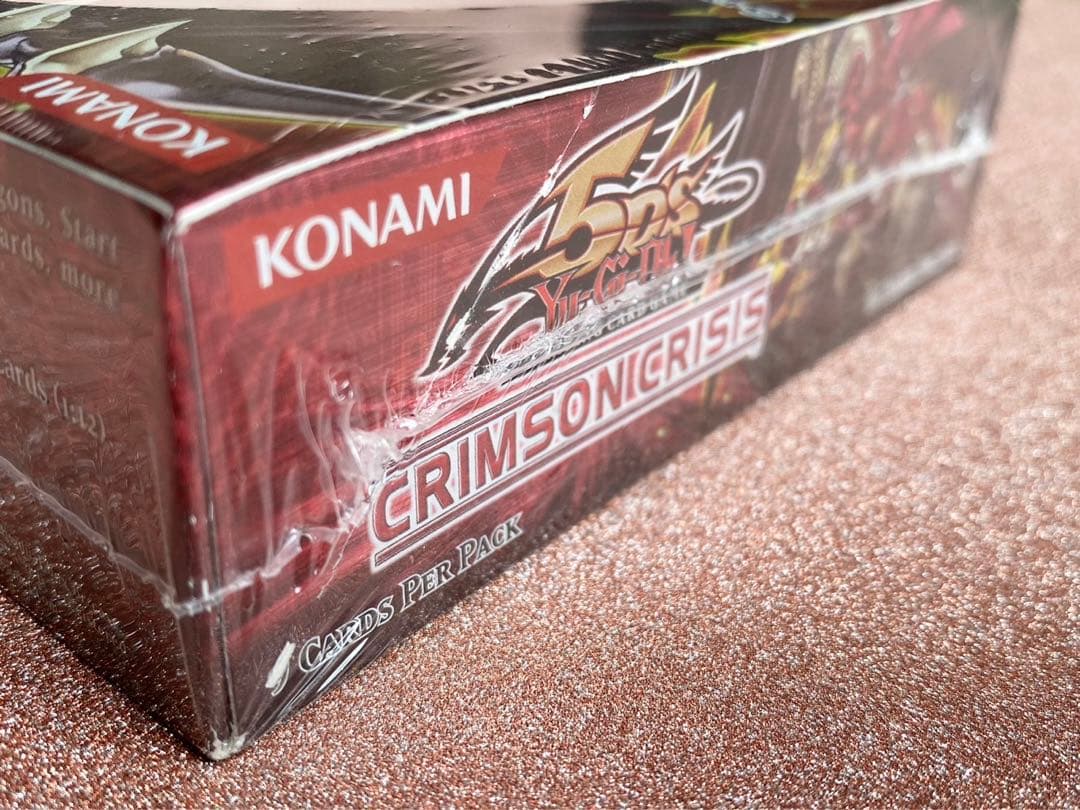 遊戯王　クリムゾンクライシス　USA1st 未開封ボックス