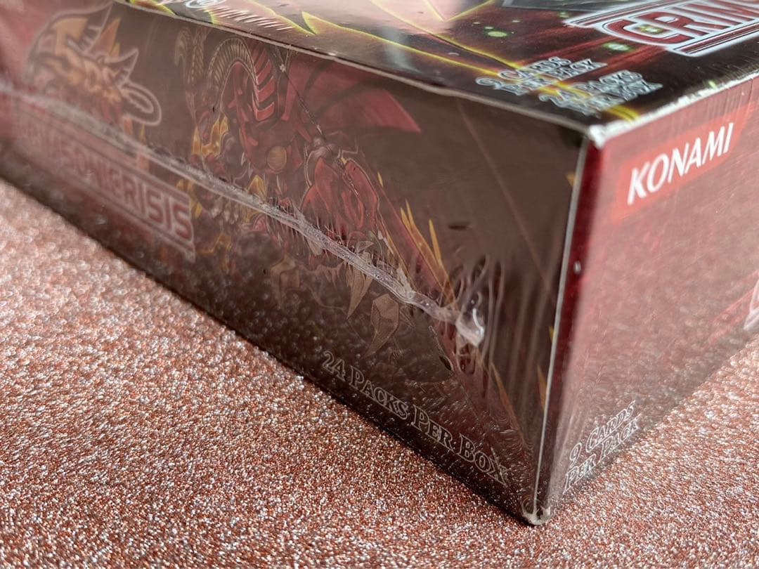 遊戯王　クリムゾンクライシス　USA1st 未開封ボックス