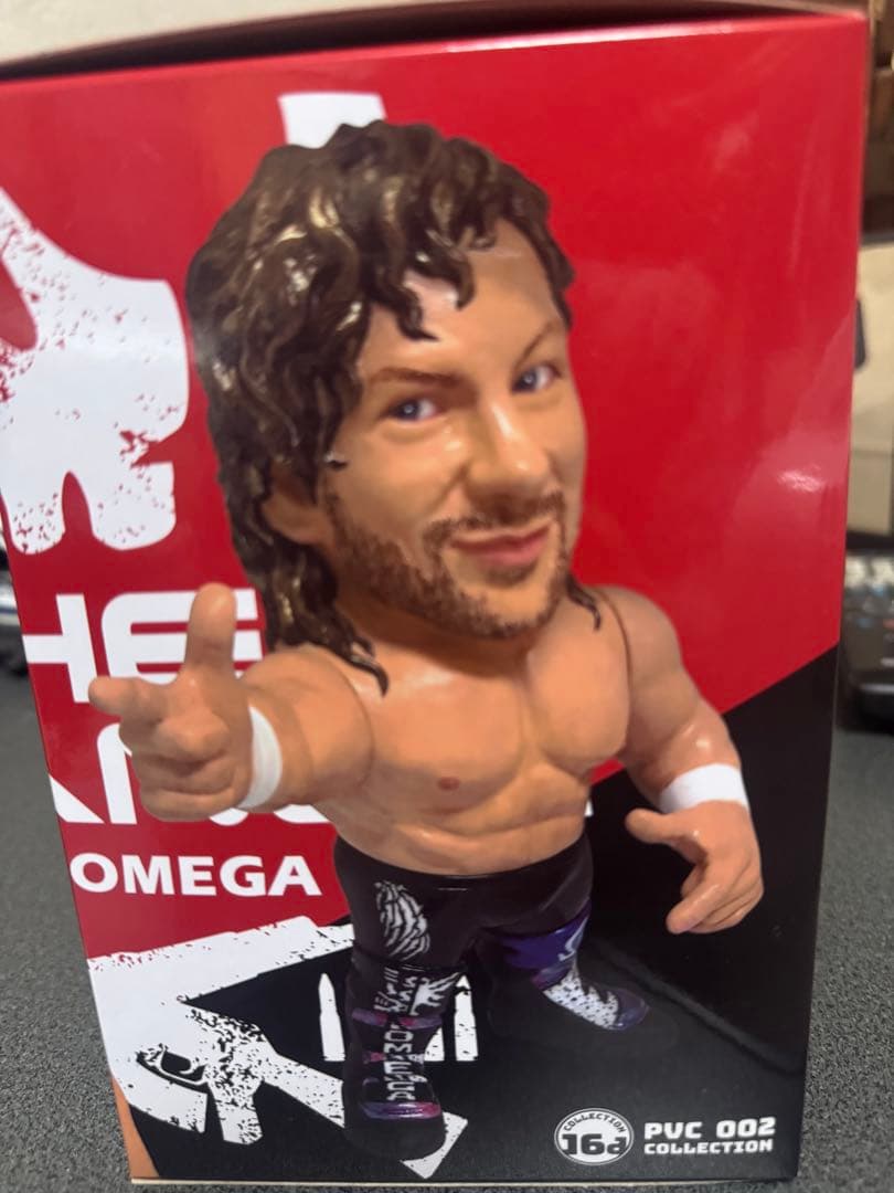 ケニー・オメガ　ジュウロクホウイ　フィギュア ゴールドバージョン　コースター付き