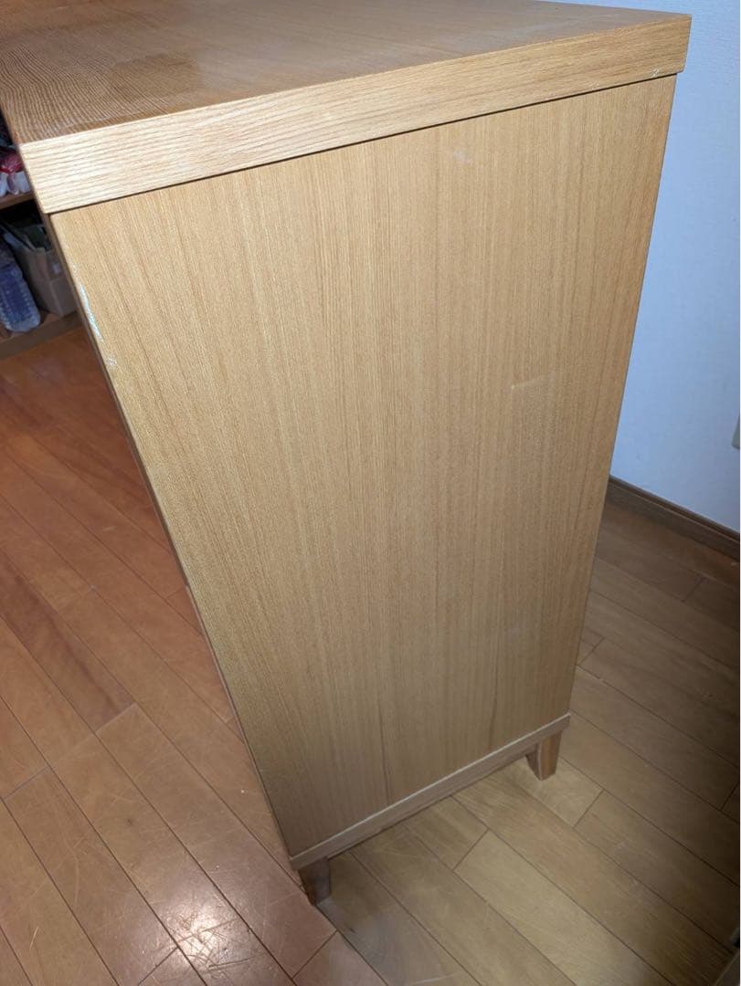 ■送料込■無印良品 MUJI オープンシェルフ 2×3 タモ 収納スタッキング棚