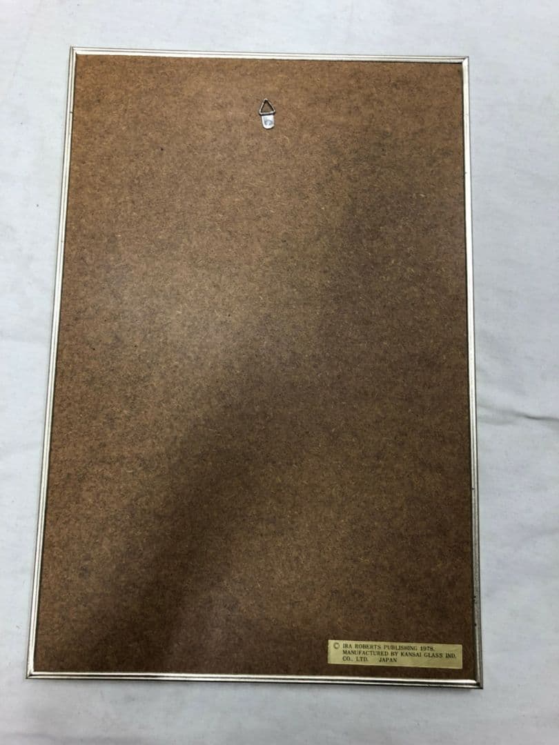 IRA Roberts　カンサイ　グラス　1978年製　女　プリント　鏡　ミラー