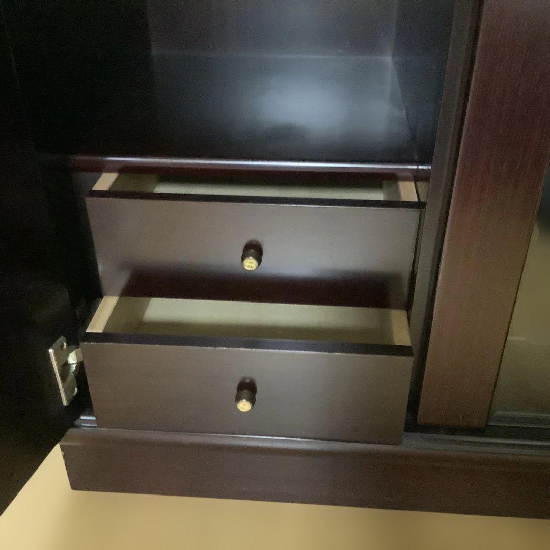 昭和レトロ　サイドボード　リビングボード　食器棚　テレビボード　キャビネット