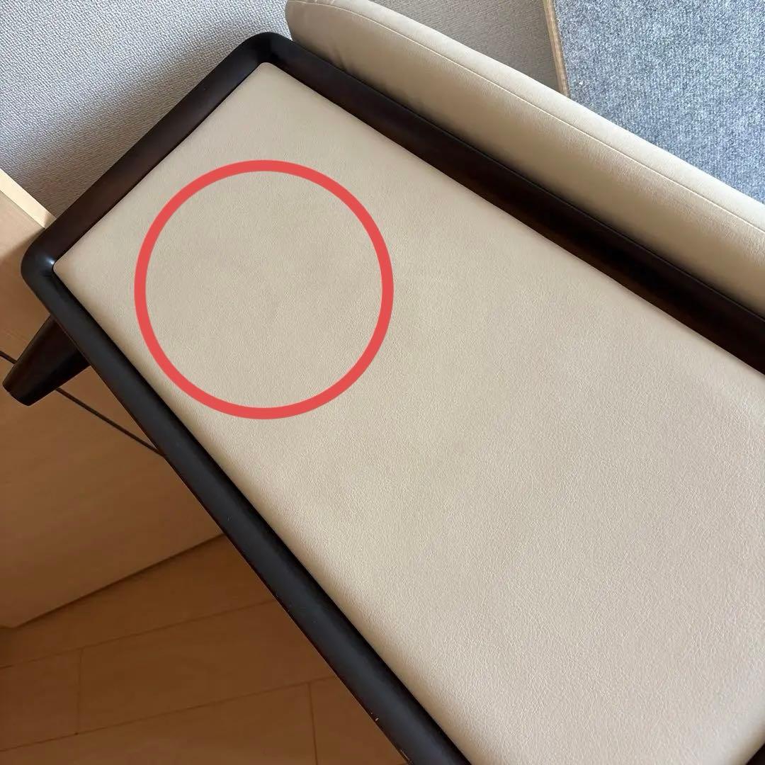 《ぽてみる》カリモク 1人掛けソファ