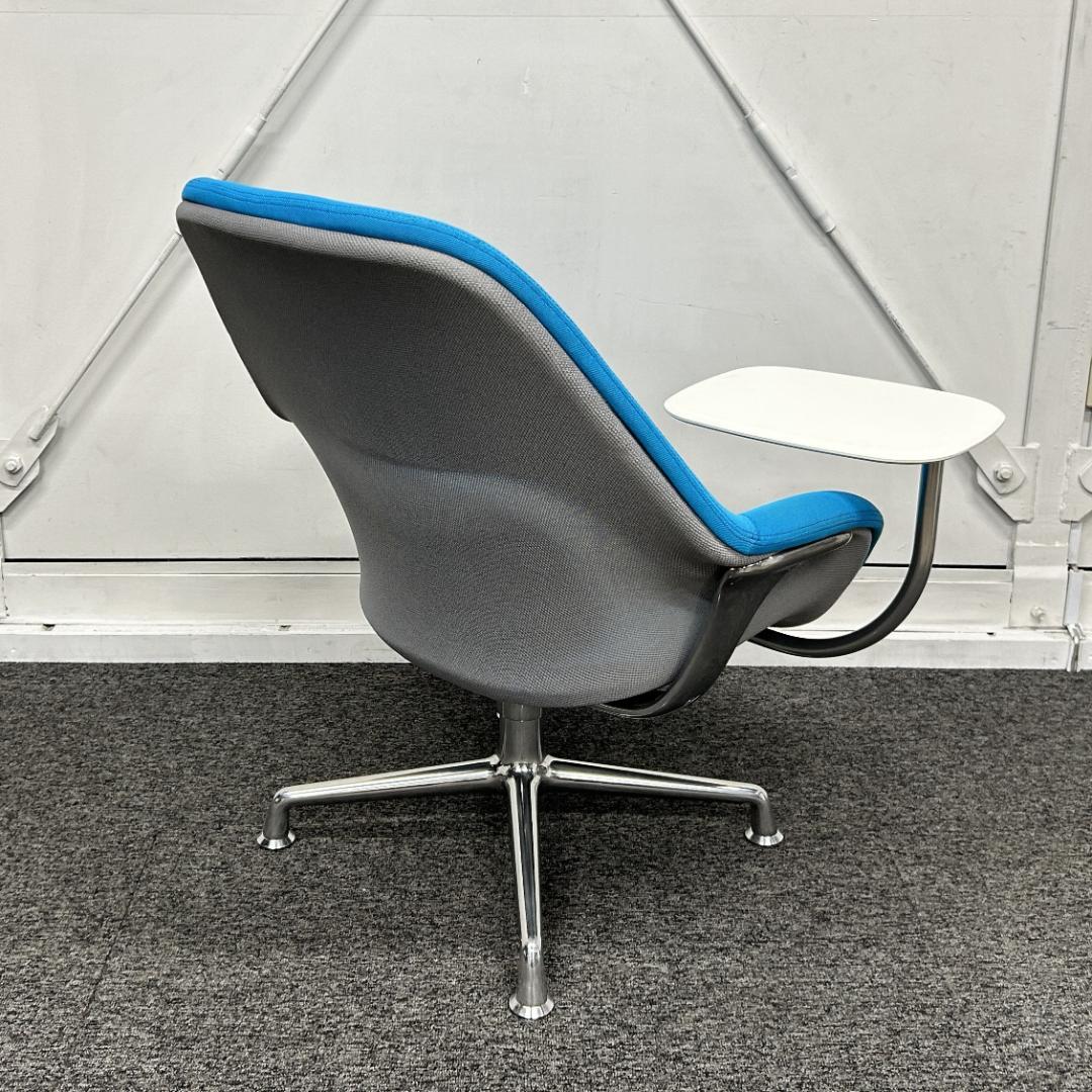 Steelcase Coalesse SW_1 メモ台付き ブルー チェア