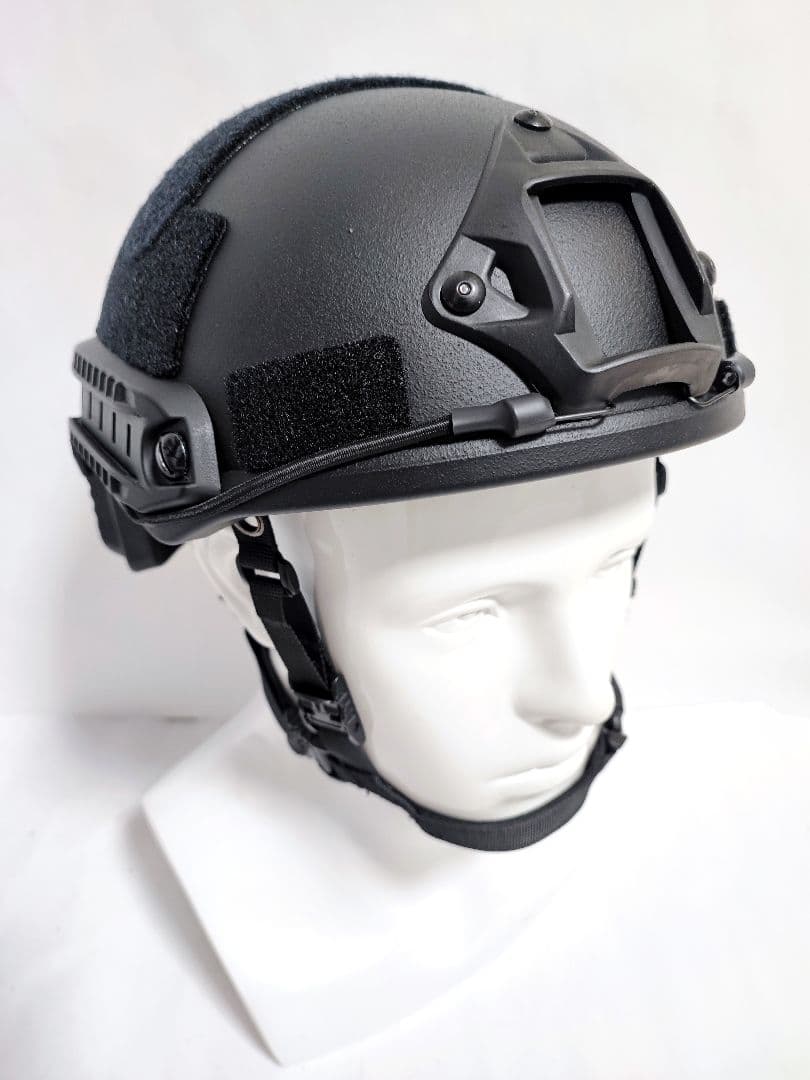 NIJ IIIA レベル3A Fast型 防弾ヘルメット BK 新品未使用