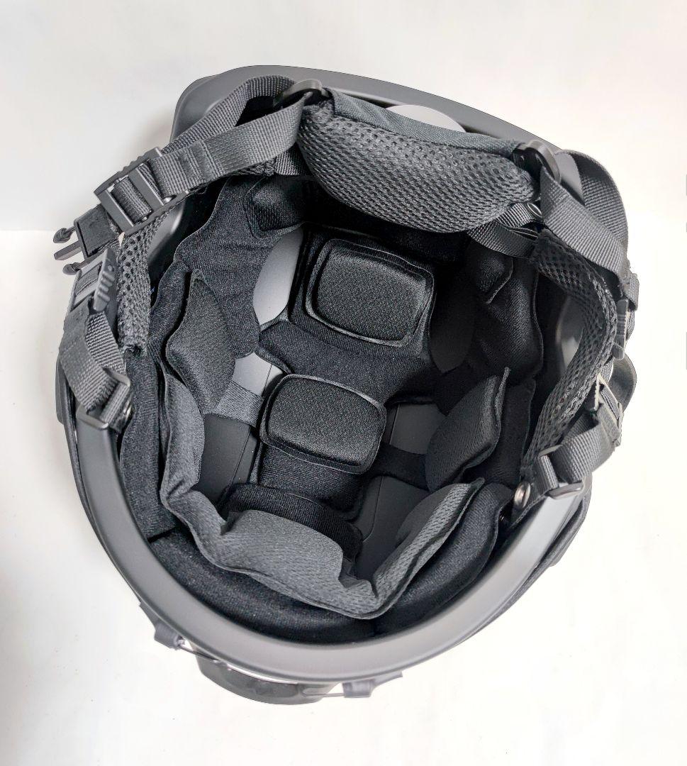 NIJ IIIA レベル3A Fast型 防弾ヘルメット BK 新品未使用