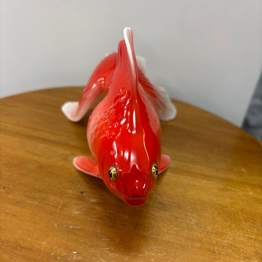 NORITAKE ノリタケ オールドノリタケ ボーンチャイナ 金魚 置物