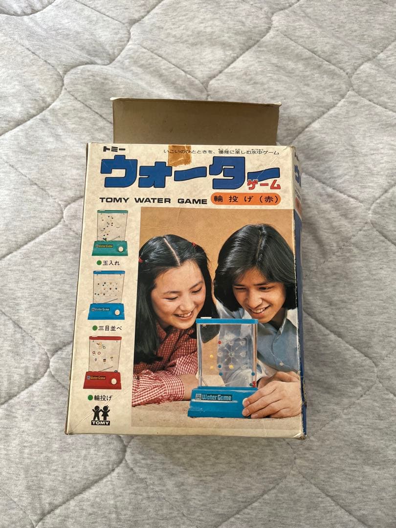 TOMY ウォーターゲーム 青 三目並べ - メルカリ