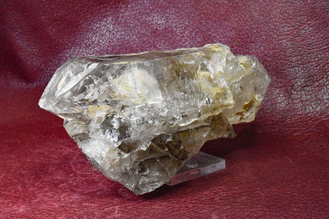 ブラジル産 スモーキーエレスチャル原石1.4Kg