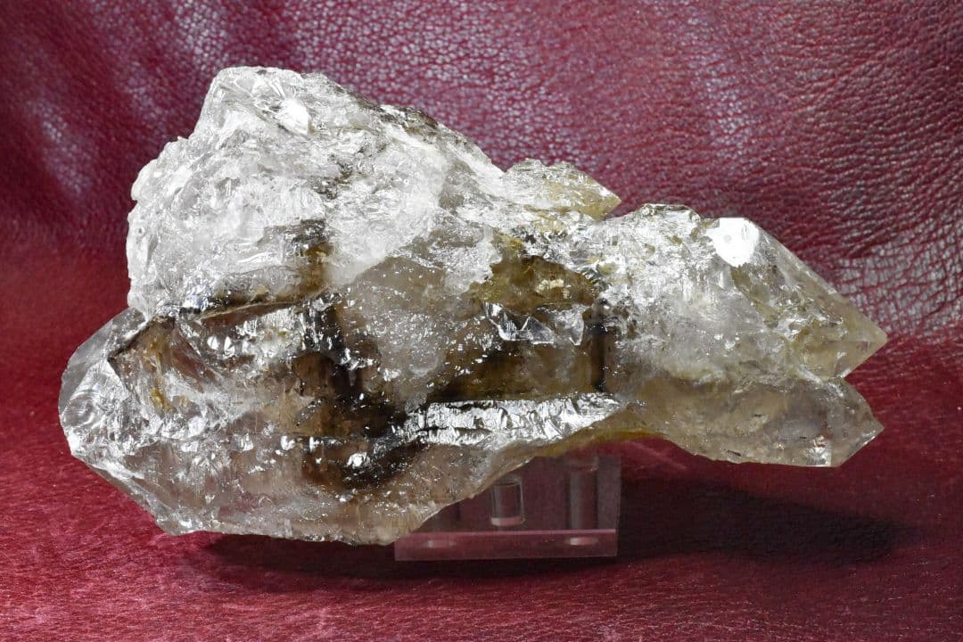 ブラジル産 スモーキーエレスチャル原石1.4Kg