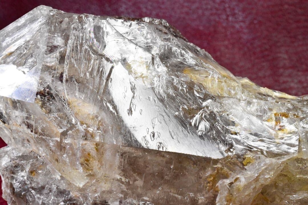 ブラジル産 スモーキーエレスチャル原石1.4Kg