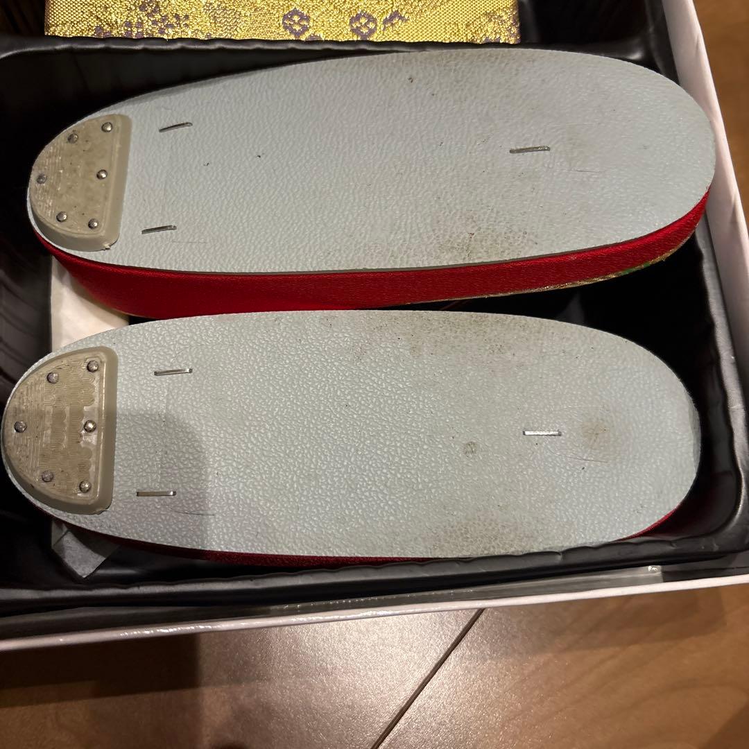 金色の着物小物セット 七五三用