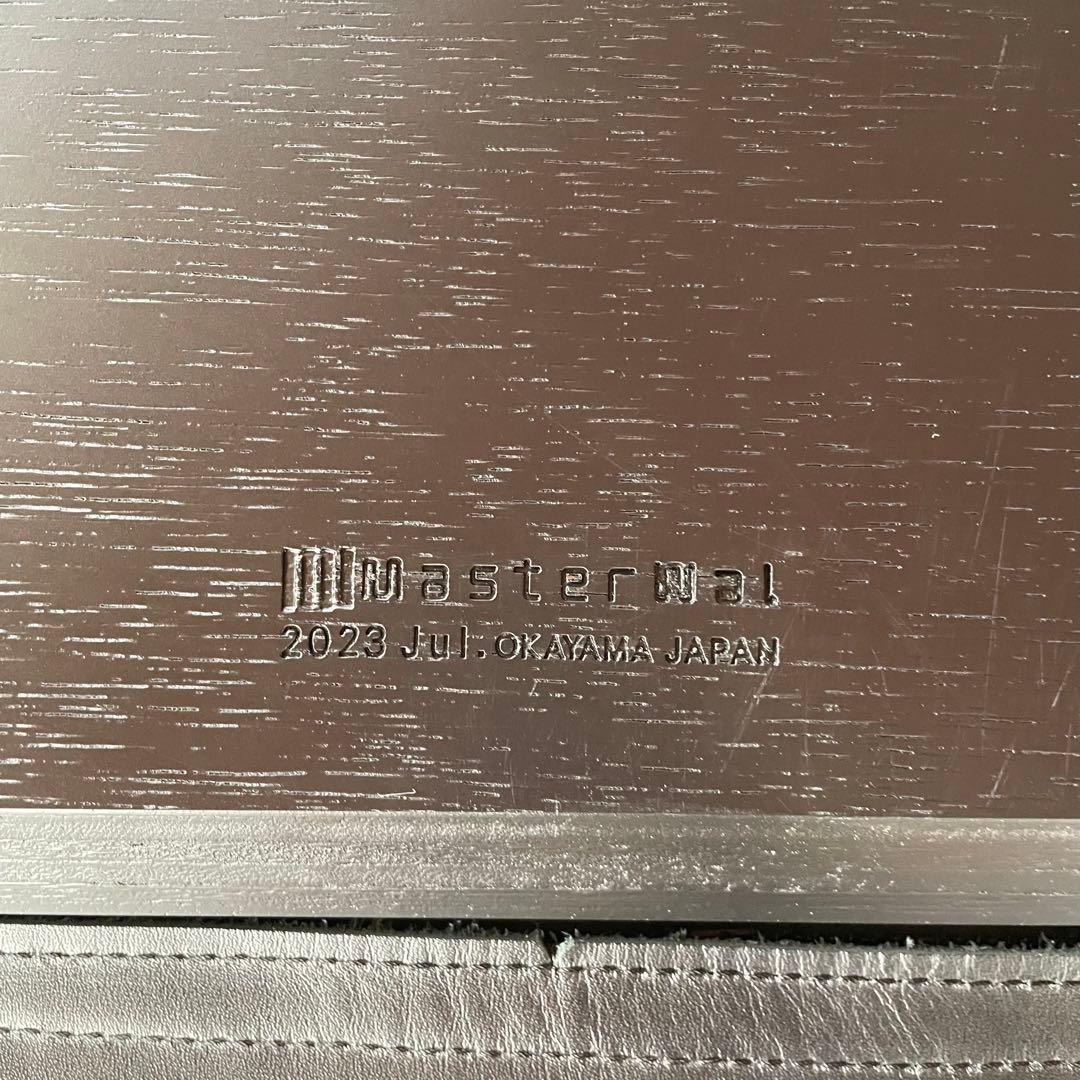 マスターウォール コンポジット オットマン　スクエア076 レザー ブラック