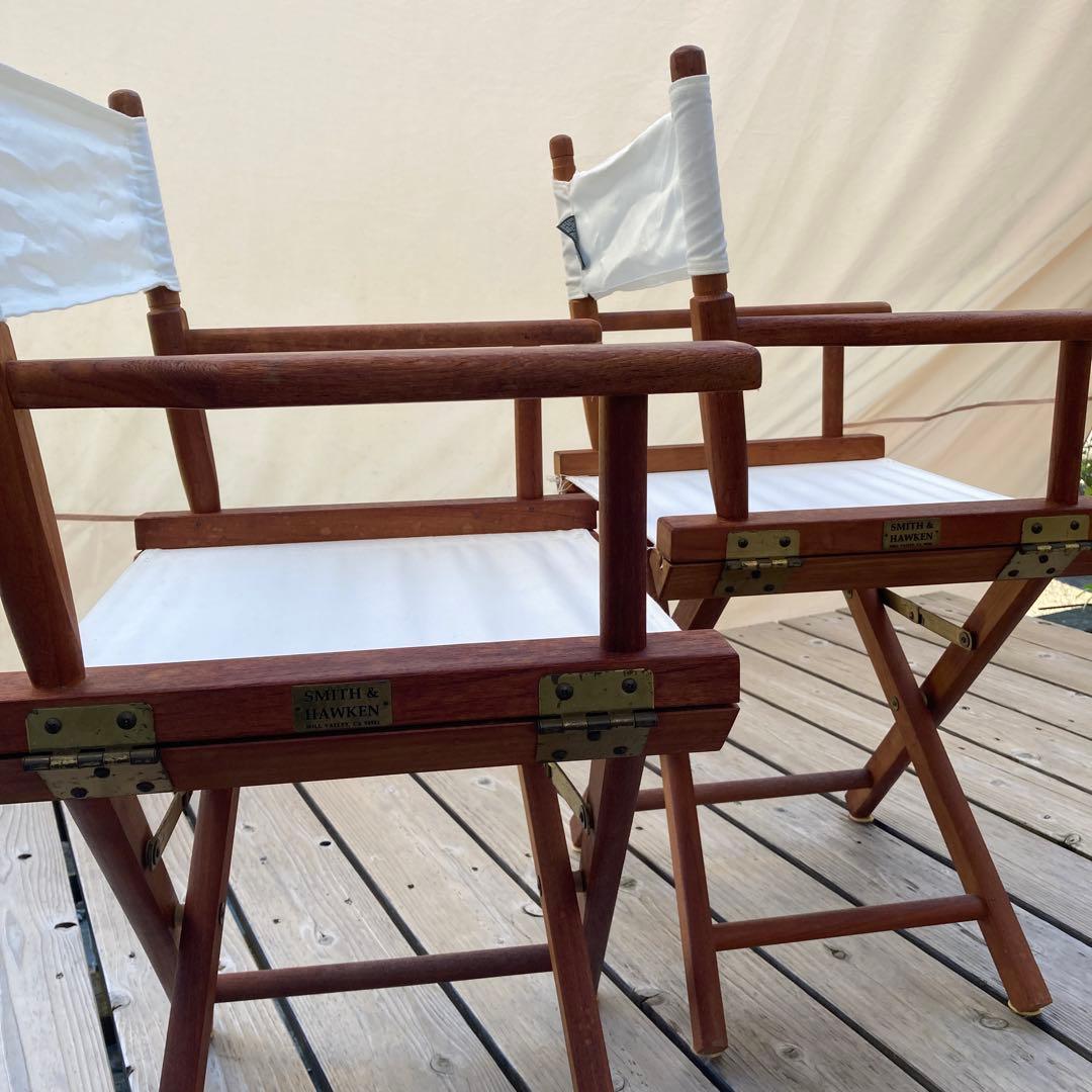 Smith & Hawken ディレクターズチェア 2脚セット
