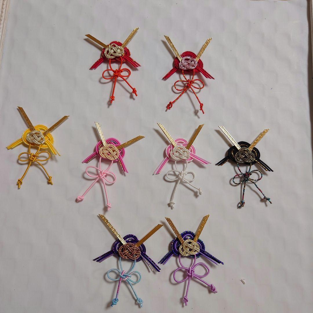 はっぴい✤ゆっくり出品です✤　水引パーツ　ミニ兜