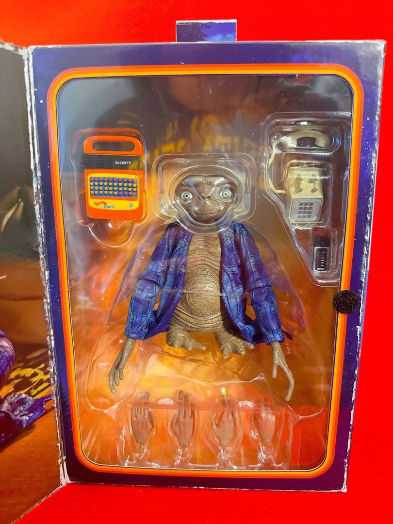 E.T. ET Telepathic NECA フィギュア 海外限定