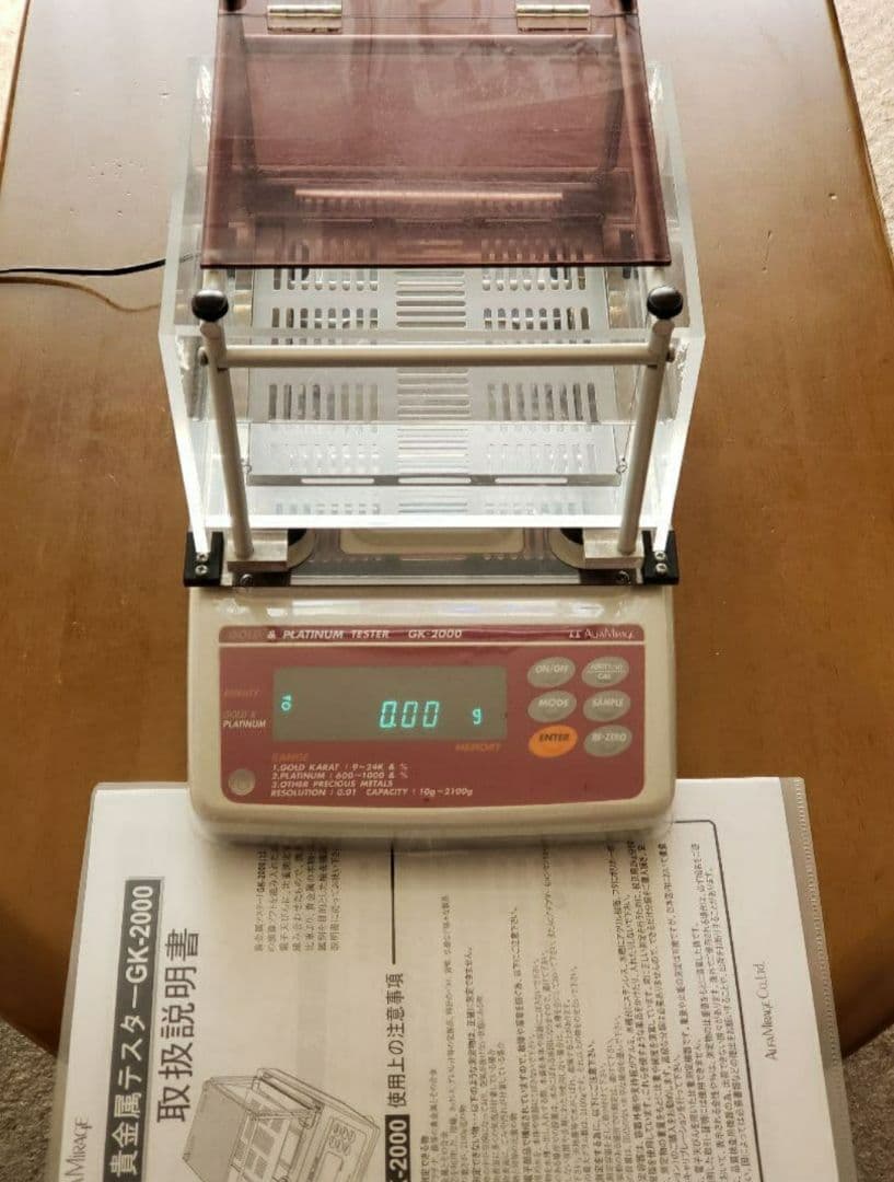 貴金属テスター GK-2000 アルファミラージュ比重計 - メルカリ