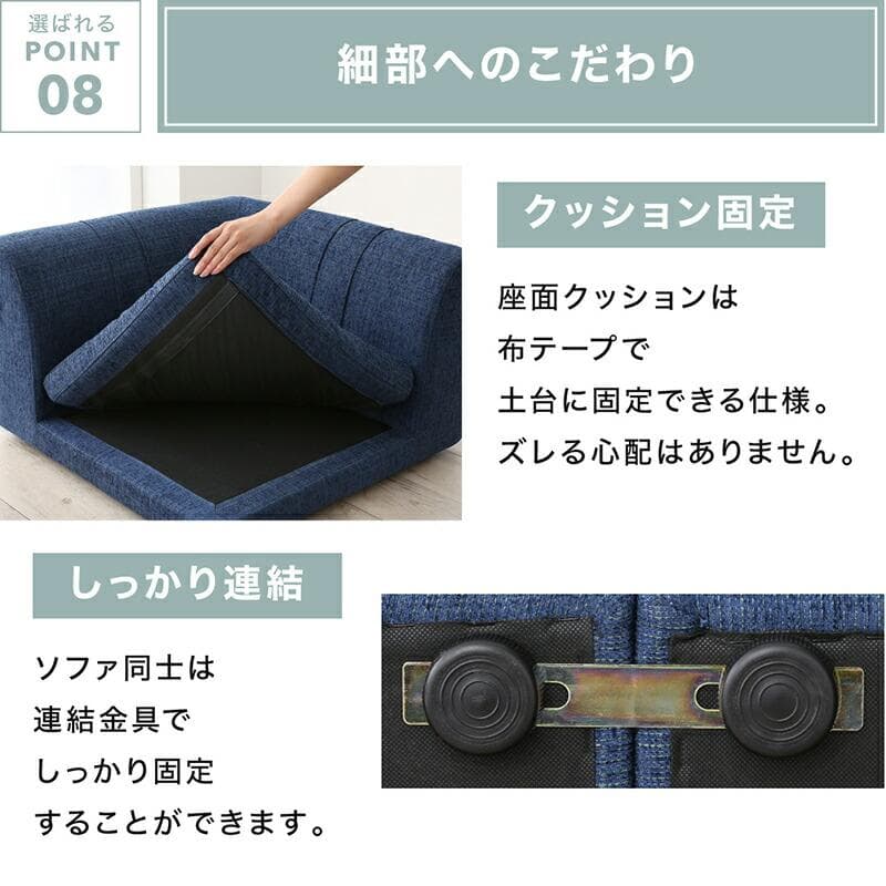 最安値！新品！送料込み！ ローソファー コーナー フロアソファー 5