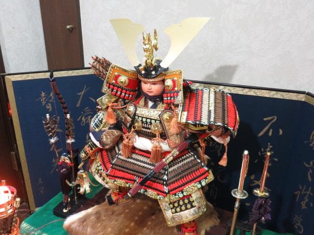 鳳玉　五月人形　若武者　大