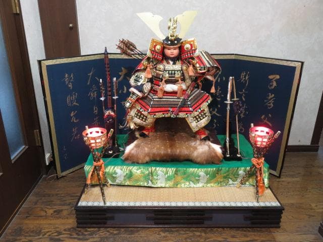 鳳玉　五月人形　若武者　大