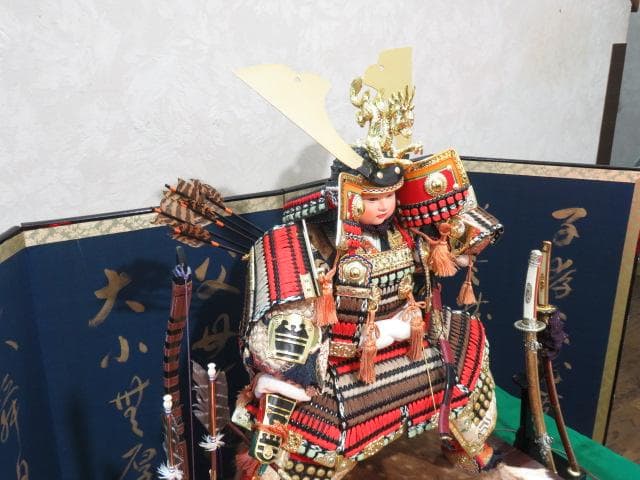 鳳玉　五月人形　若武者　大