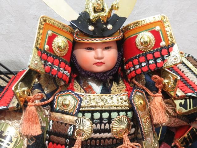 鳳玉　五月人形　若武者　大