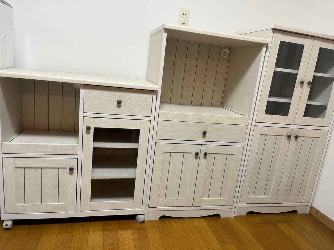 【りくママさん専用】ニトリ　リズバレー　カウンターワゴン