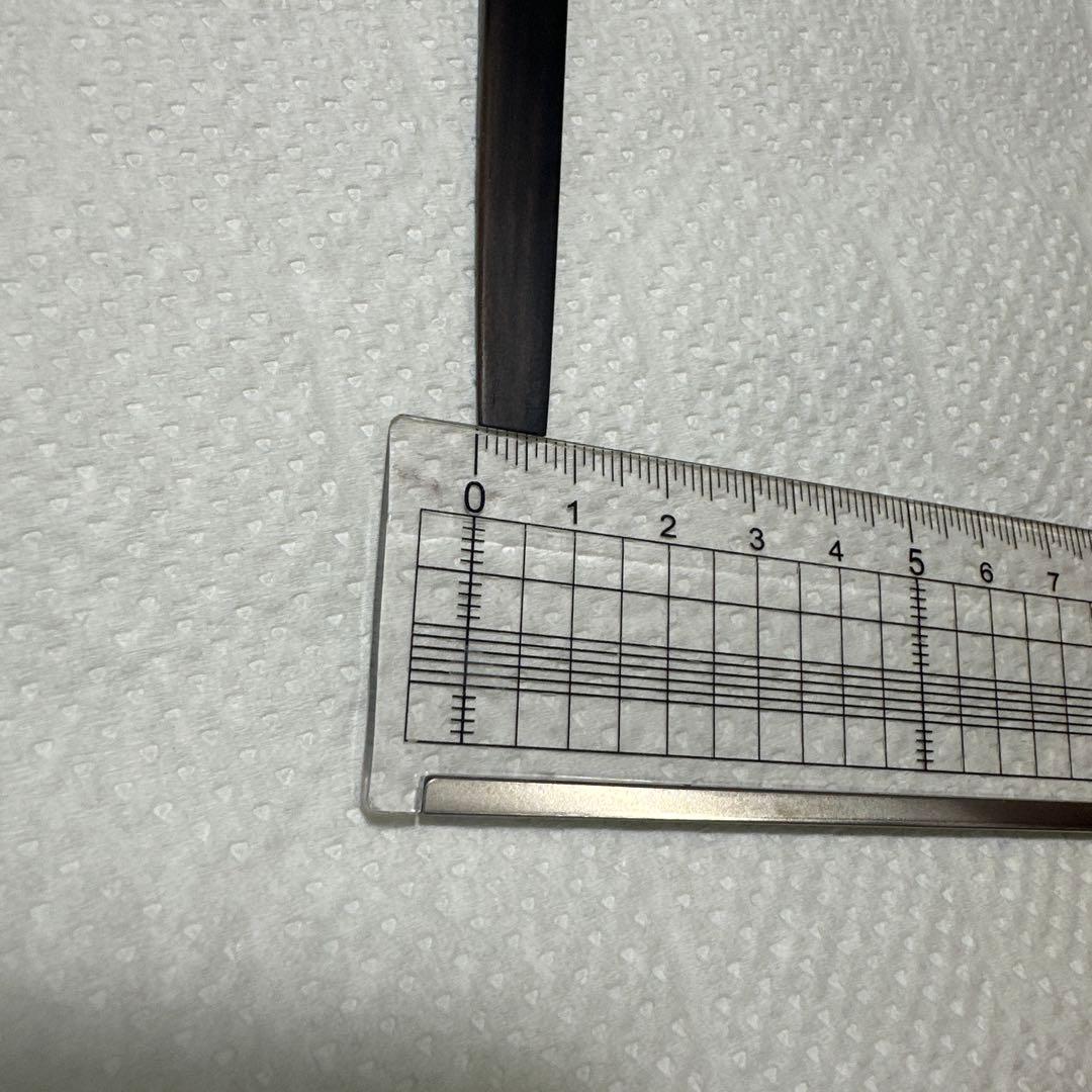 黒檀　手彫りのみ