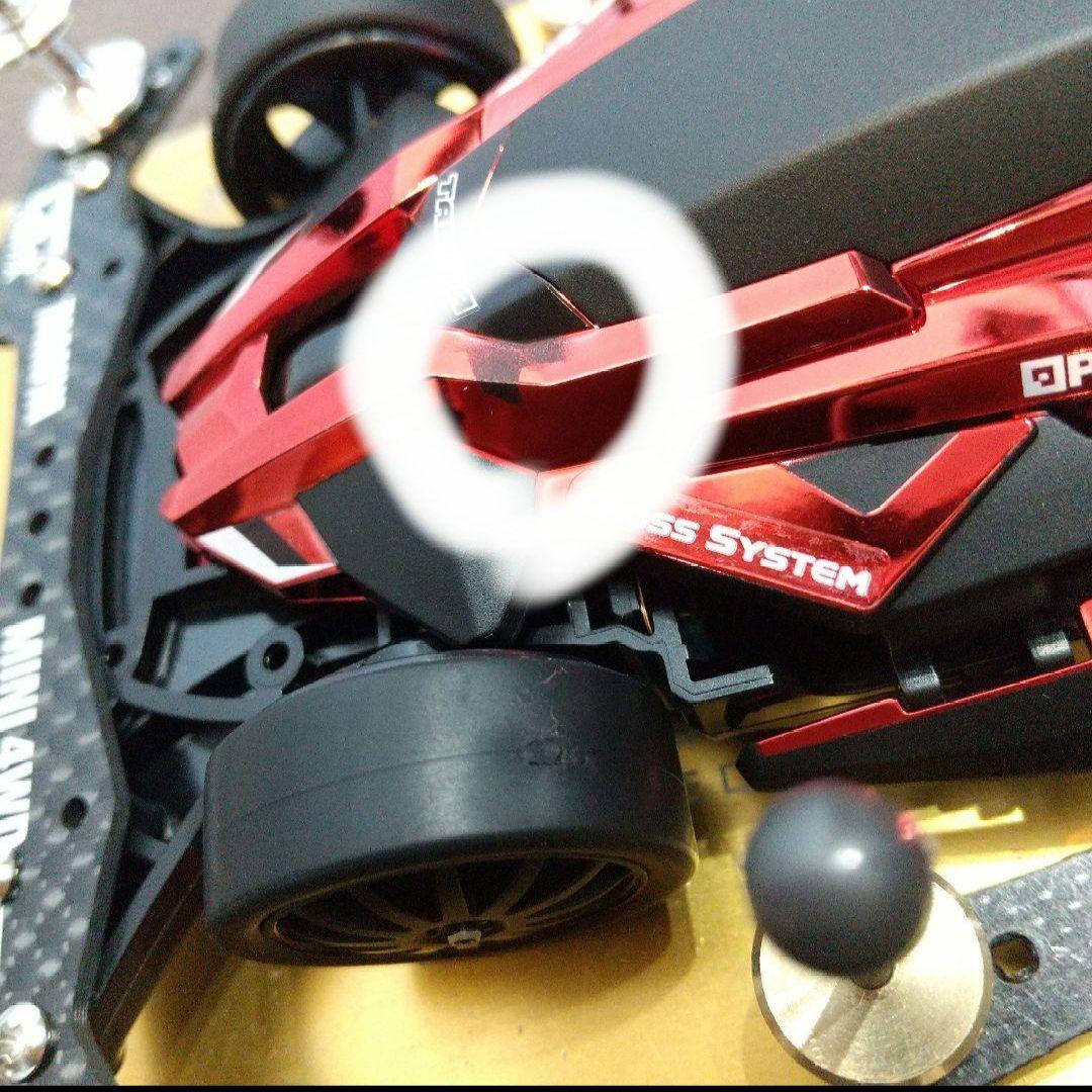 ミニ四駆 完成品 デクロス Red Special - メルカリ