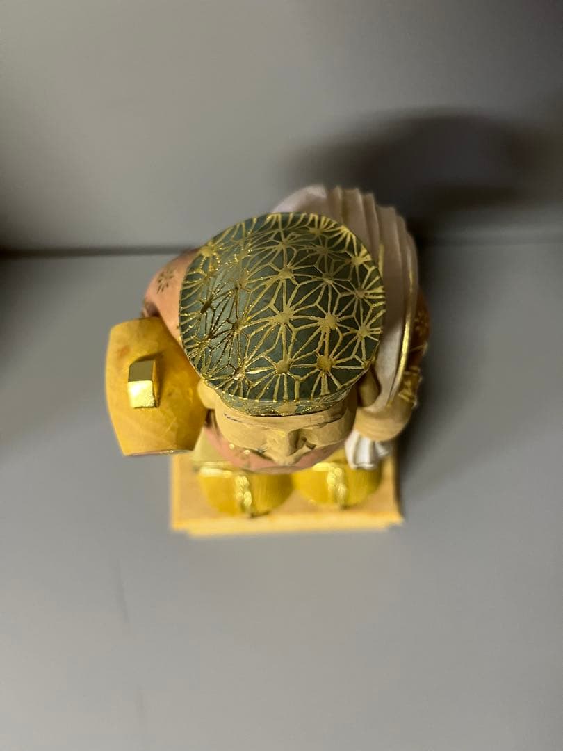 柘植 木彫 大黒天 彩色 縁起物 37 - メルカリ