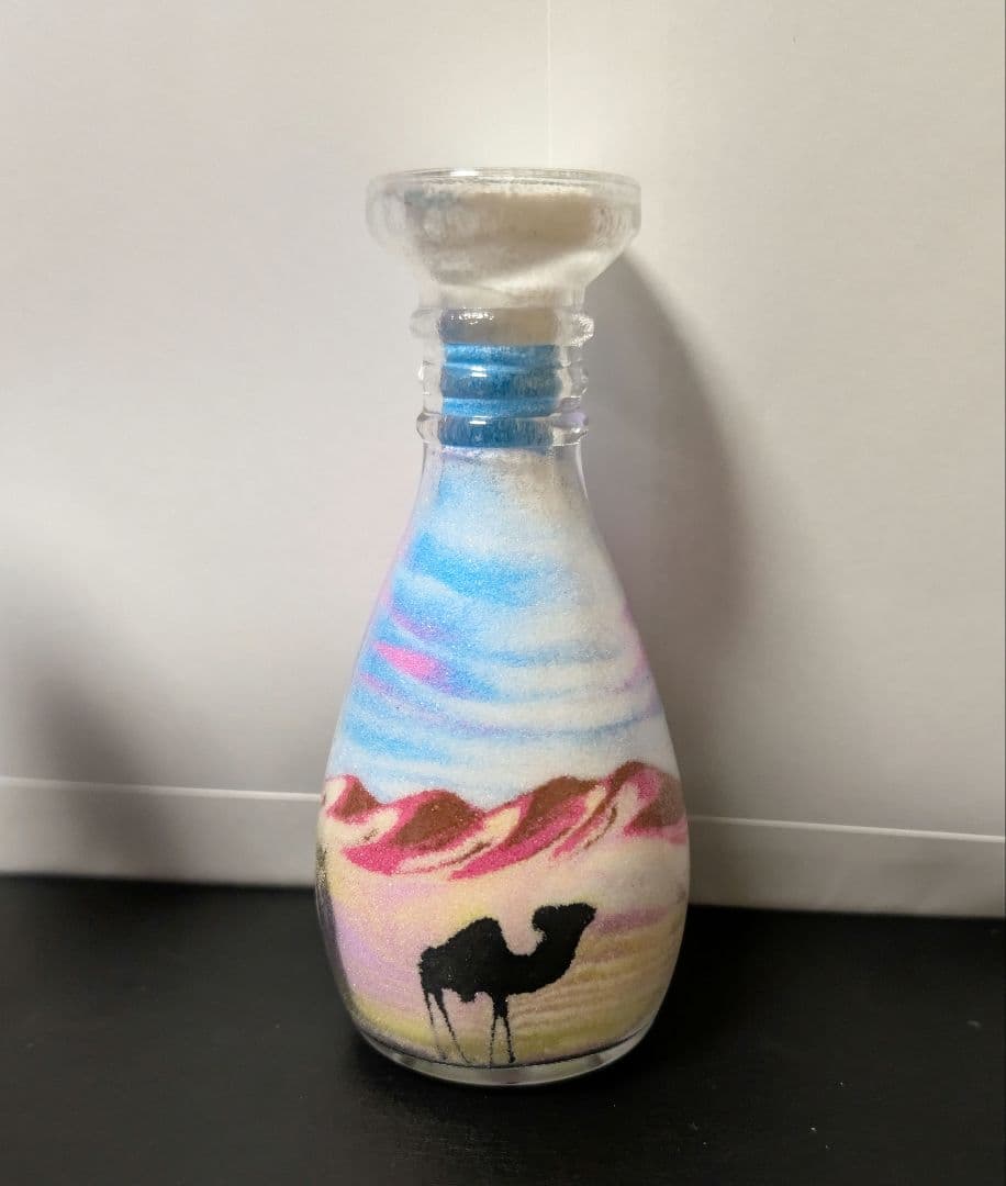 ① 大阪・関西万博 ヨルダンの砂 サンドアート ヨルダン館