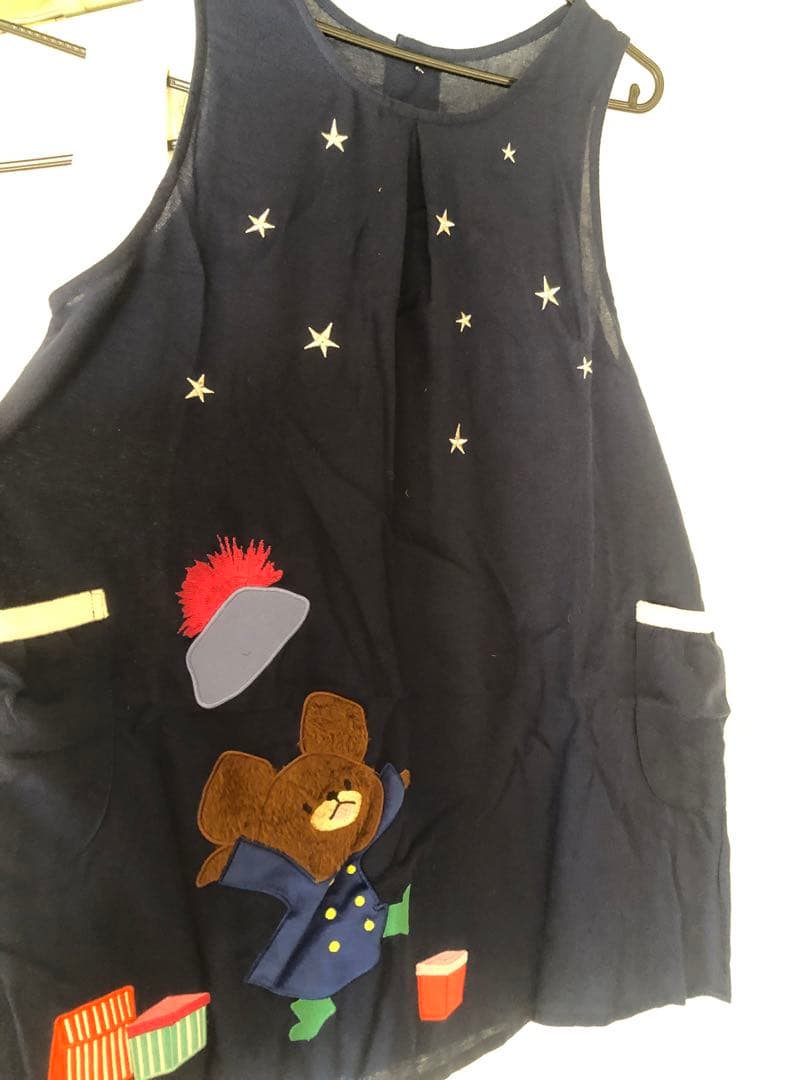 未使用♡くまのがっこうエプロン2枚セット