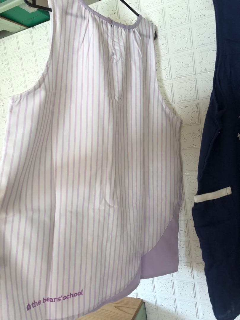 未使用♡くまのがっこうエプロン2枚セット