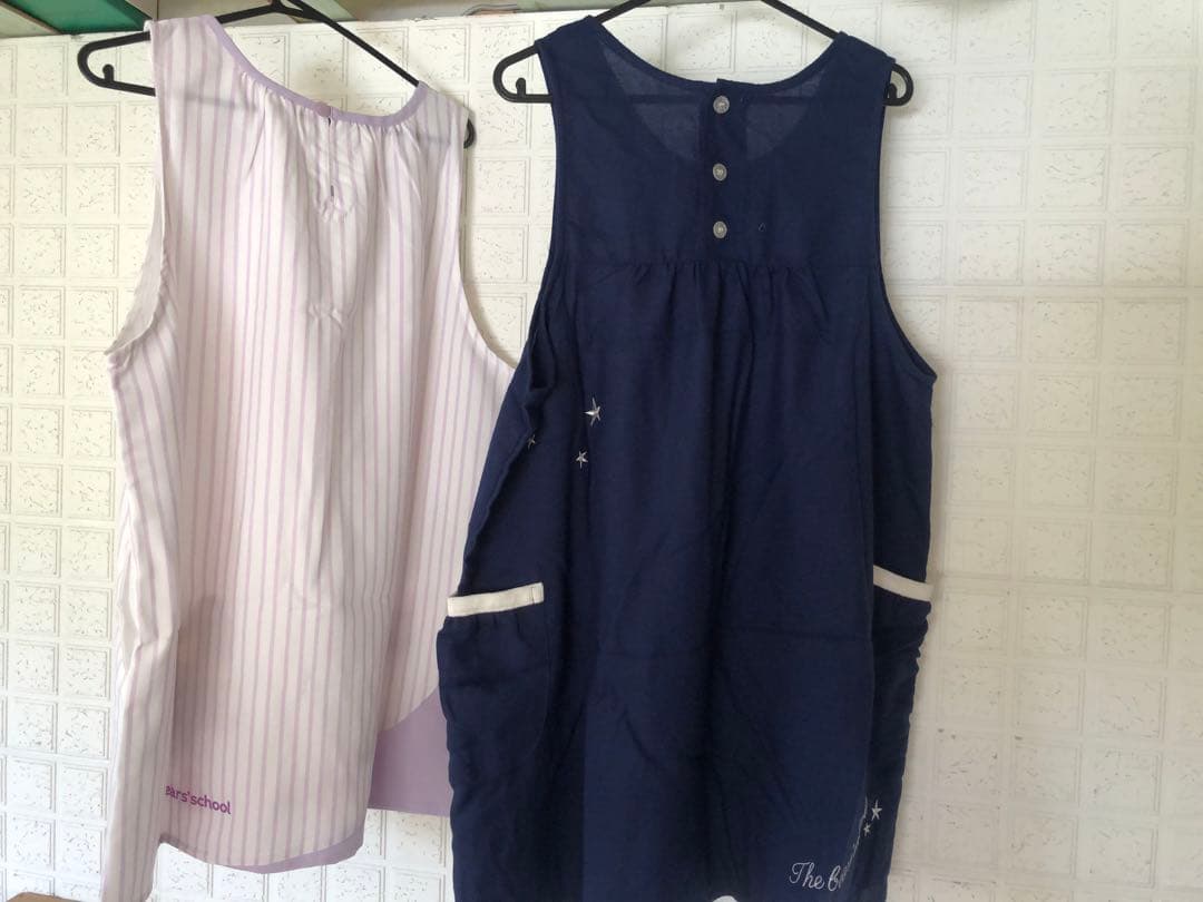 未使用♡くまのがっこうエプロン2枚セット