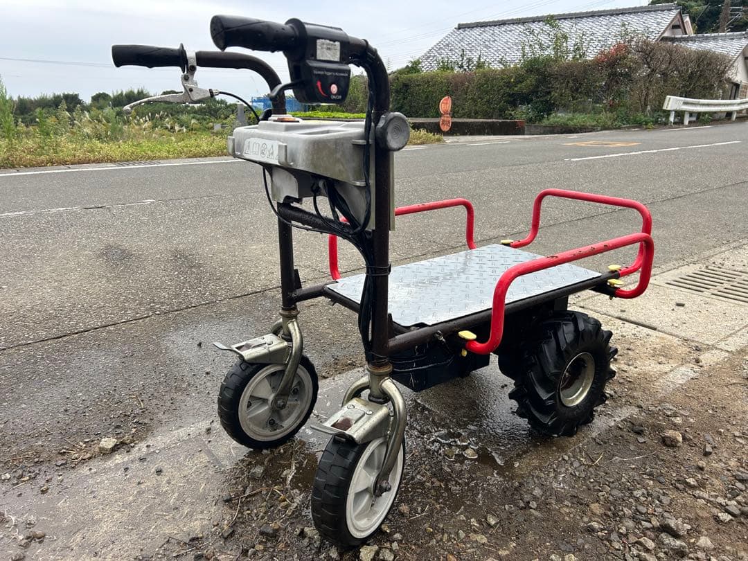 宮崎　電動運搬車 運搬車　エネトラ4ミニー　積載120Kg バッテリー 動画有