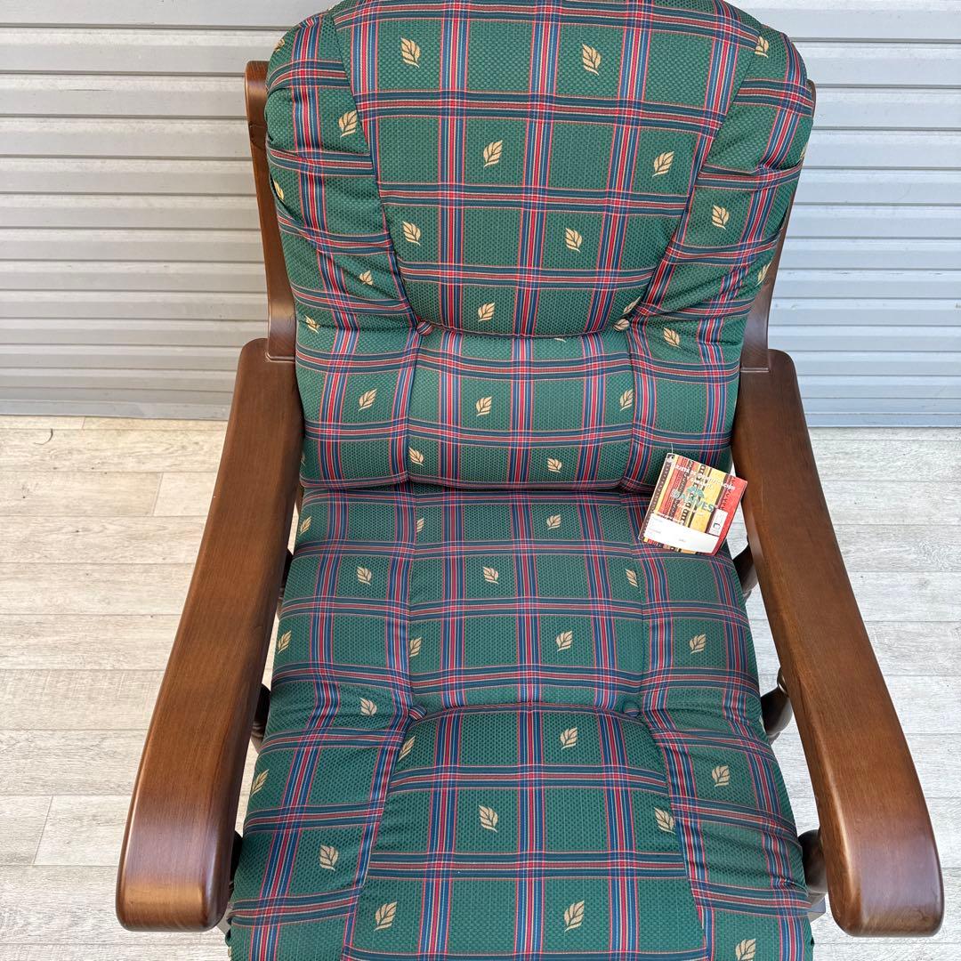 未使用品　スペイン DANVES シングルソファ　ソファ　1人掛け　カントリー