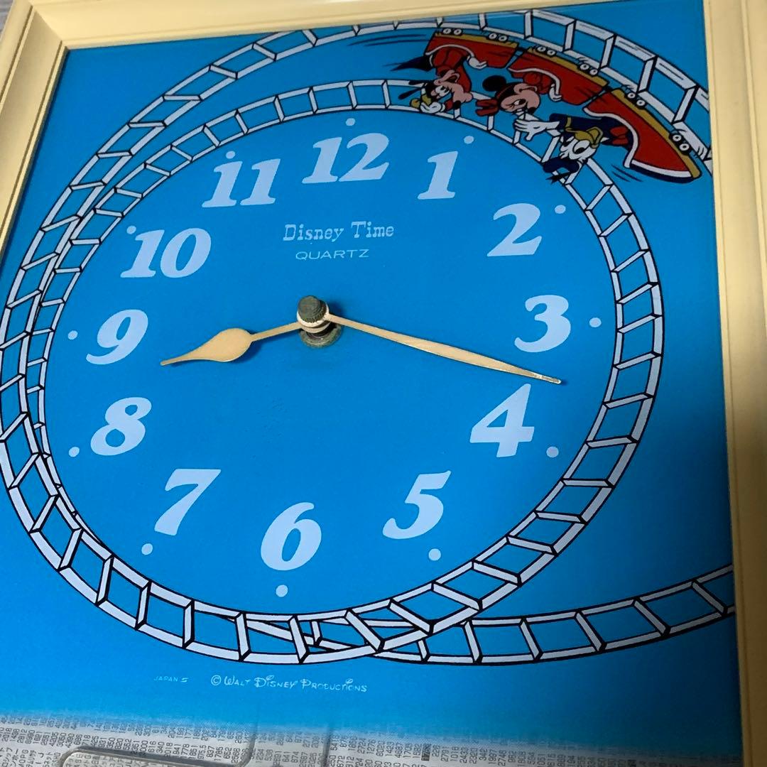 ディズニータイム　セイコー 掛け時計　コースター