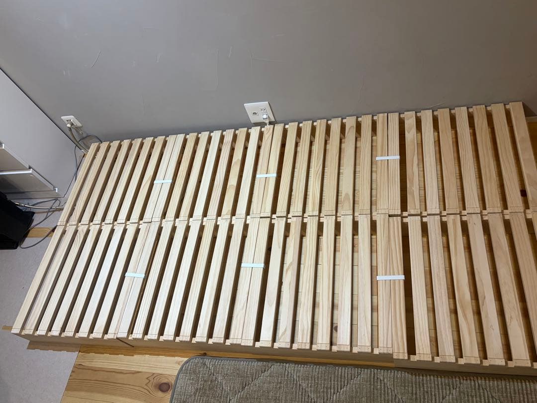 木製パレットベッド シングル(8枚)