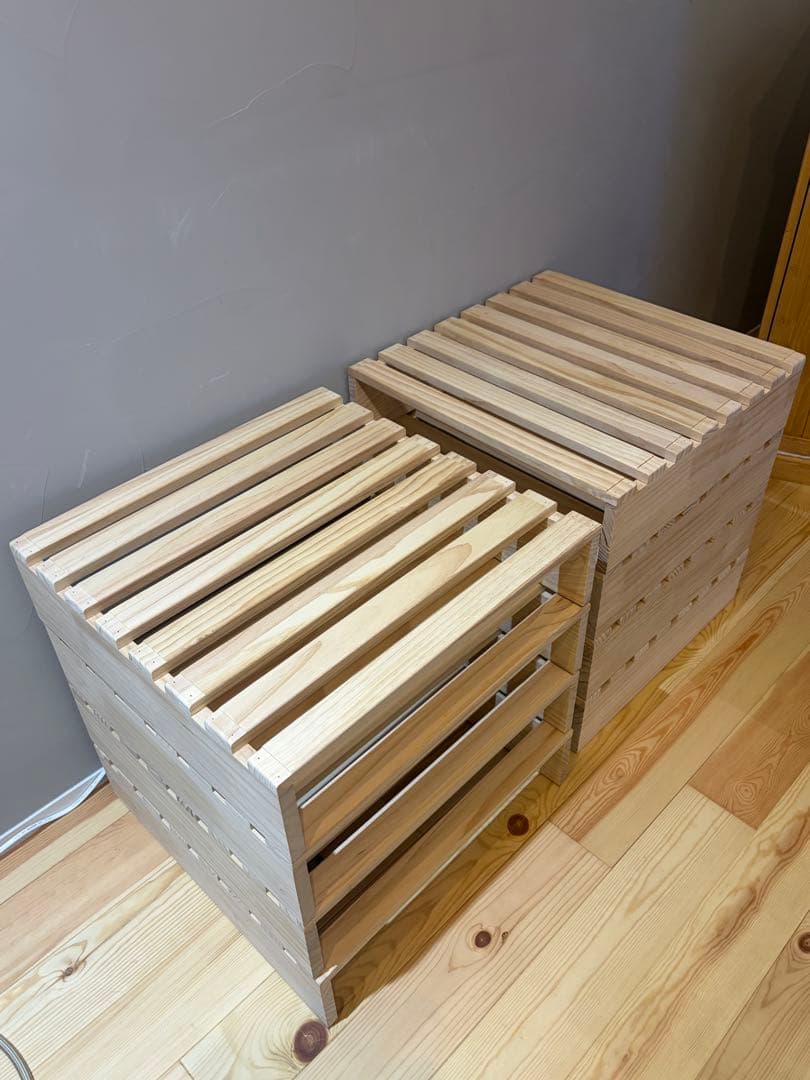 木製パレットベッド シングル(8枚)