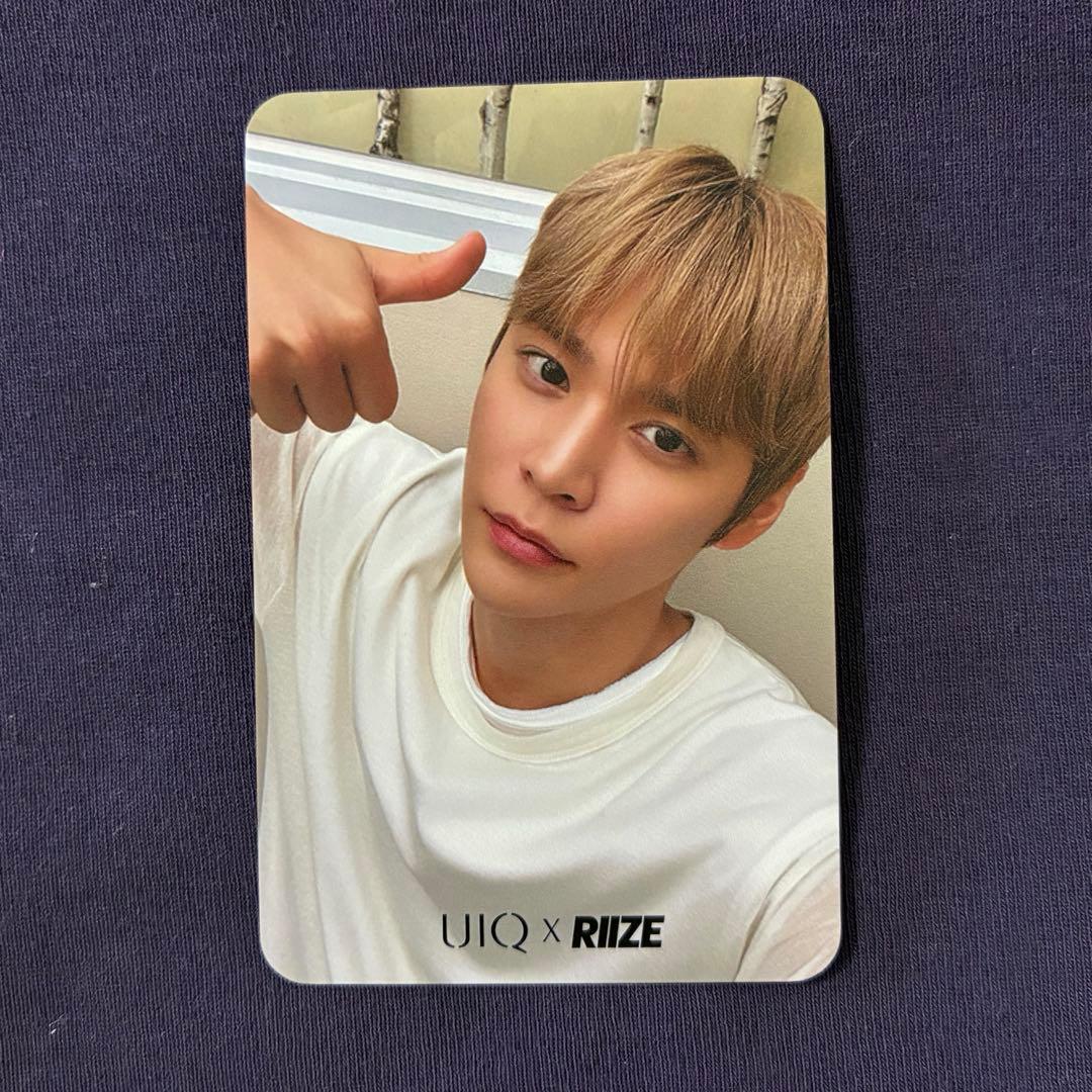 UIQ RIIZE 特典トレカ ウンソク - メルカリ